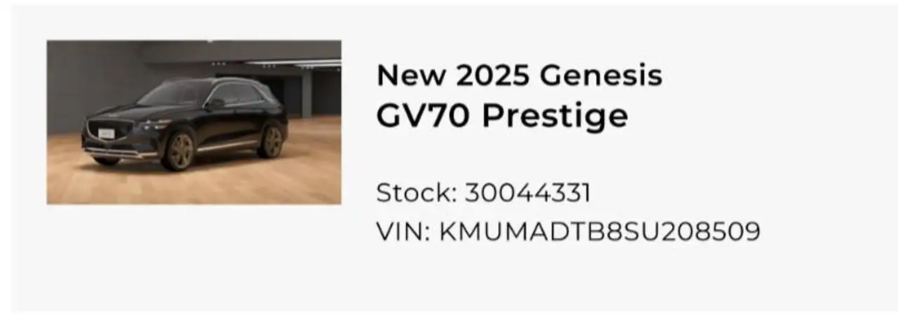 Genesis GV70 - Image 15